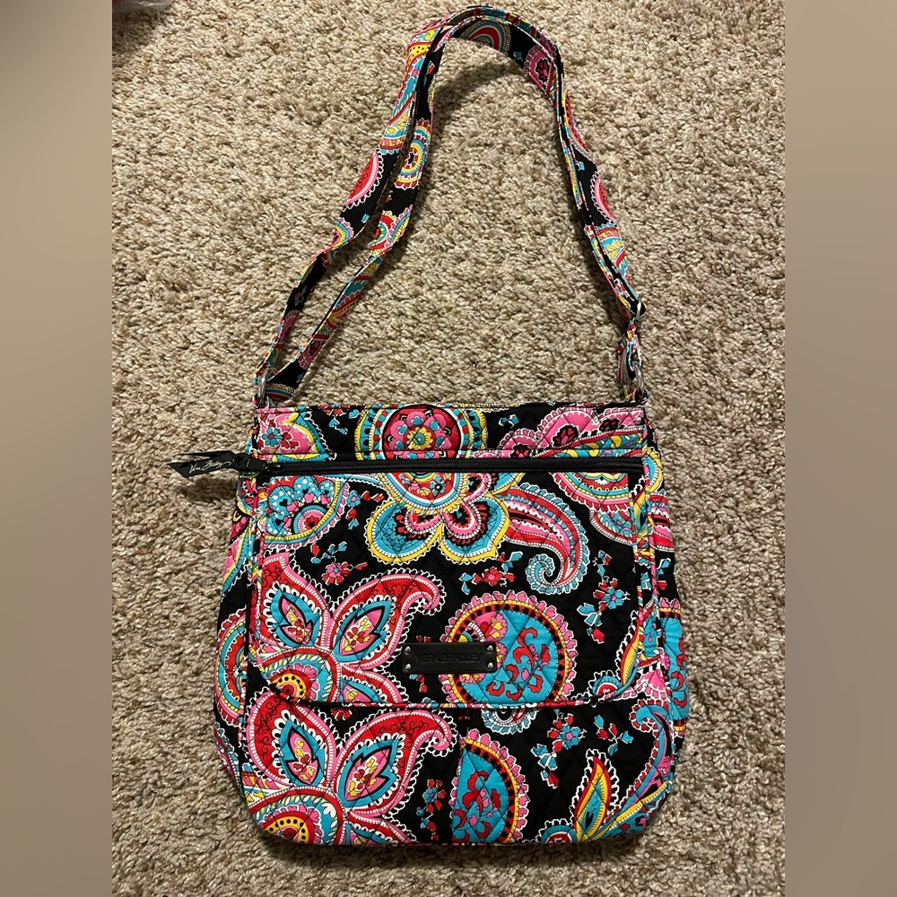 Vera Bradley Microfiber Hipster in Parisian Paisley
